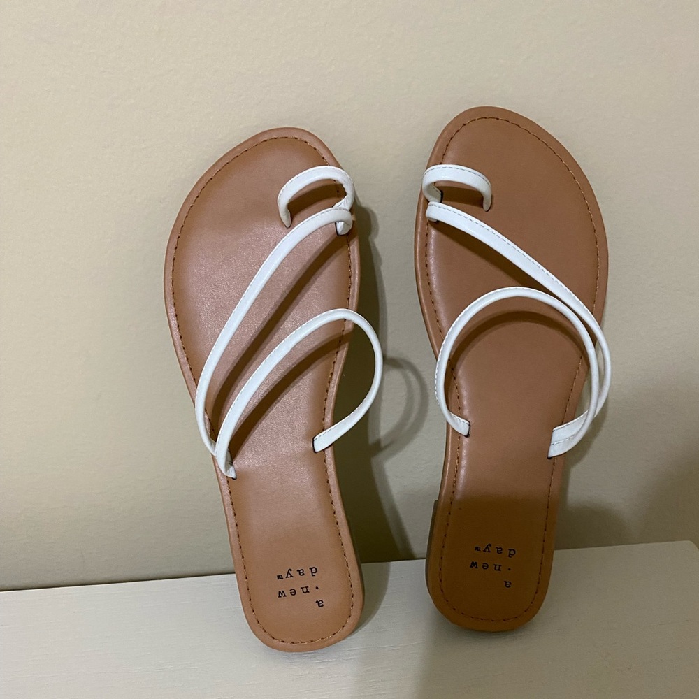 A New Day White Sandals
